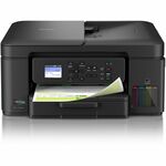 Brother MFC-T780DW Wired & Wireless INKvestment Tank Inkjet Multifunction Printer - Color - Copier/Printer/Scanner - 16 ppm Mono/15.5 ppm Color Print - Automatic Duplex Print - Up to 2500 Pages Monthly - Flatbed, ADF Scanner - 2400 x 1200 dpi Optical Scan BRTMFCT780DW