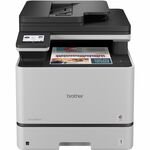 Brother MFC-L8730CDW Wired & Wireless Laser Multifunction Printer - Color - Black, White - Copier/Printer/Scanner - 33 ppm Mono/33 ppm Color Print - 2400 x 600 dpi Print - Automatic Duplex Print - Gigabit Ethernet - Wireless LAN - Apple AirPrint, Mopria,  BRTMFCL8730CDW