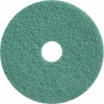 TASKI Twister Diamond Floor Pads - Round - 14" Diameter - Cleaning, Polishing, Floor - Green - 2 / Pack DVODD5871018