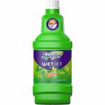 Swiffer WetJet MS Floor Cleaner - For Multi Surface - Liquid - 40.6 fl oz (1.3 quart) - Gain Scent - Recommended For: Dirt Remover, Grime Remover - Quick Drying, Absorbent - Green - 4 / Carton PGC77809CT