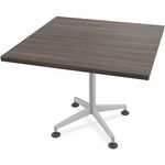 Special-T ZIA Series Hospitality Tables Collection - Square Top - Powder Coated X-shaped Base - Mid-Century Modern Style x 36" Table Top Width x 36" Table Top Depth - 29" Height - Hospitality, Office - Assembly Required - Gray Driftwood - High Pressure La SCTZIAH07MSGD8