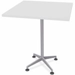 Special-T ZIA Series Hospitality Tables Collection - Square Top - Powder Coated X-shaped Base - Mid-Century Modern Style x 36" Table Top Width x 36" Table Top Depth - 42" Height - Hospitality, Office - Assembly Required - White - High Pressure Laminate (H SCTZIAH27MSWH8