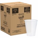 Solo Galaxy 7 oz Plastic Cold Cups - 7 fl oz - Translucent - Plastic, Polystyrene - Cold Drink - 100/Bag - 25 / Carton SCCY7