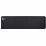 Victor Heetz Small Heated Desk Pad - 27.6" Width - Faux Leather - Black VCTHTZ210