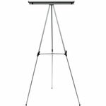 Lorell Presentation Easel - Silver - For Presentation - Lightweight - 1 Each LLR43050