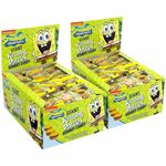 Green Rabbit SpongeBob GIANT Krabby Patty Gummies - Fruity - Individually Wrapped - 36 /Bag - 2 / Carton GRR60004072