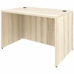Lorell Essentials Retangular Desk Shell - 29.50" Height x 47.20" Width x 29.50" Depth - Assembly Required - Modern Elm - 1 Each LLR66305