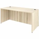 Lorell Essentials Retangular Desk Shell - 29.50" Height x 66" Width x 30" Depth - Assembly Required - Modern Elm - 1 Each LLR66303