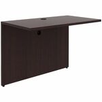 Lorell Bridge - 41.38" Width x 23.63" Depth x 29.50" Height - Espresso - 1 Each LLR18246
