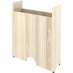 Lorell Essentials Modular Conference Table Base - 28.5" Height x 23.6" Width x 7.9" Depth - Band Edge - Finish: Modern Elm - Modular, Eco-friendly - For Conference Table, Meeting, Office - 1 Each LLR16305