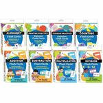 Shell Education Teacher Created Materials Math Alphabet & Literacy Flash Cards Set - Theme/Subject: Fun - Skill Learning: Mathematics, Alphabet, Counting, Addition, Subtraction, Multiplication, Division, Uppercase Letters, Lowercase Letters - 3-11 Year -  SHL161147