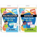 Shell Education Teacher Created Materials Multiplication & Division Flash Cards Set - Theme/Subject: Fun - Skill Learning: Multiplication, Division, Mathematics - 6-13 Year - 1 Each SHL160969