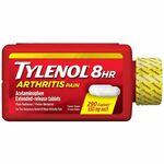 Green Rabbit Tylenol 8Hr Arthritis Pain Relief - For Pain, Arthritis, Backache, Headache, Cold - 1 / Carton GRR22000640