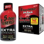 Green Rabbit 5 Hour Energy Extra-Strength Berry - 1.93 oz - Berry - 2 / Carton GRR22000631