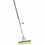 SKILCRAFT&reg; Sponge Roller Mop - 12" Width Metal Handle - Yellow - 1 Each NSN3837799