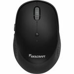 SKILCRAFT&reg; 2.40GHz Wireless Computer Mouse - Wireless - Radio Frequency - 2.40 GHz - Black - USB 2.0 - Scroll Wheel - Symmetrical - 1 x AA Battery Supported - 1 Each SKL410772