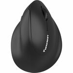 SKILCRAFT&reg; 2.40GHz and Bluetooth Wireless Vertical Computer Mouse - Wireless - Bluetooth/Radio Frequency - 2.40 GHz - Black - USB - Scroll Wheel - 1 x AA Battery Supported - 1 Each SKL410773