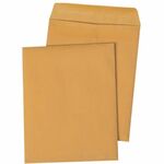 Quality Park Redi-Seal Catalog Envelopes - Catalog - 12" Width x 15 1/2" Length - 28 lb - Flap - Brown - Kraft - 250 / Box QUA44062