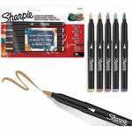 Sharpie Creative Markers - Water Based, Acrylic Based - Multipurpose - 5 / Pack SAN2221925