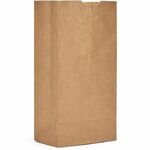 AJM #4 Kraft Paper Grocery Bags - #4 - Natural Kraft - Paper - Grocery, Supplies - Recycled - 500 / Carton AJMGB04NP5CES