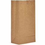 AJM #8 Kraft Paper Grocery Bags - #8 - Natural Kraft - Paper - Grocery, Supplies - Recycled - 500 / Carton AJMGB08NP5CES
