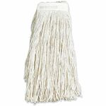 SKILCRAFT&reg; 4-Ply Cut-End Wet Mophead - 4-ply, Cut Ends, Headband, Narrow Headband - Cotton, Yarn - Natural - 1.25 lb - 1 Each NSN2050425
