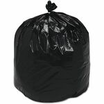 SKILCRAFT&reg; "TRC" Total Recycled Content Trash Bags - 33 gal Capacity - 40" Length x 33" Width x 1.30 mil (33 Micron) Thickness - Low Density - Black - Resin - Garbage, Waste - Recycled - 100 / Box NSN3862312