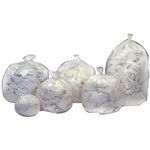 SKILCRAFT&reg; Linear Trash Can Liners - 60 gal Capacity - 58" Length x 38" Width x 1.50 mil (38 Micron) Thickness - Low Density - Clear - Linear Low-Density Polyethylene (LLDPE) - Waste Disposal, Multipurpose, Can - 100 / Carton NSN5171373