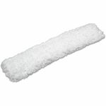 SKILCRAFT&reg; Utility Microfiber Duster Refill - 3.5" Width x 17" Depth - Machine Washable, Bleach-safe - MicroFiber, Polyester - White - 1 Each NSN5868011