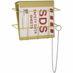 SKILCRAFT&reg; Global Harmonized System SDS Organizer - 2" Binder Capacity - 375 Sheet Capacity - Pocket: Inside Front & Back - Multi-colored - Wall Mountable, Sturdy, Divider - 1 Each NSN6236239