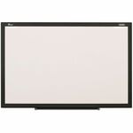 SKILCRAFT&reg; Dry-Erase Porcelain Whiteboard - White Porcelain Steel Surface - Black Aluminum Frame - Magnetic - Magnetic, Durable, Stain Resistant, Ghost Resistant, Scratch Resistant, Smooth Writing, Easy to Clean, Dent Resistant - 1 Each NSN6511288