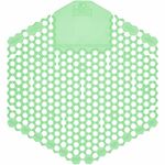 Fresh Products Wave 3D Urinal Screen - Lasts upto 30 Days - Odor Neutralizer, Dual Sided Design, Anti-splash - 6 / Carton - Green FRS3WDS60CMECT