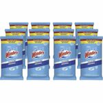 Windex&reg; Glass & Surface Wipes - For Multi Surface - Wipe - 155.20 oz (9.70 lb) to - Fresh, Pleasant Scent - Recommended For: Smear Remover, Smudge Remover - Streak-free, Pre-moistened, Drip-free - White - 38/Pack - 12 / Carton SJN378032CT