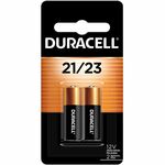 Duracell MN21 Alkaline Battery - For Car Alarm, Key Fob, GPS Device, Child Locator, Remote Control - 12 V - 6 / Box DURMN21B2PK09BX