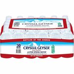 Crystal Geyser Water Alpine Spring Bottled Water - 8 fl oz (237 mL) - 144 / Pallet CGW301218PL