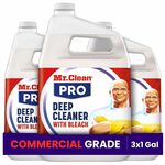 Mr. Clean PRO Deep Cleaner with Bleach - For Multi Surface, Multipurpose - Ready-To-Use - Liquid - 128 fl oz (4 quart) - Recommended For: Soil Remover, Grime Remover, Mold Remover, Stain Remover, Odor Remover - Deodorize, Alkylphenols-free, Benzene-free,  PGC25676
