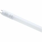 Satco LED Type-A T8 Tube Bulbs - 8 W - 40 W Incandescent Equivalent Wattage - 1350 lm - Linear - T8 Size - Frosted - White, Soft White, Daylight Light Color - G13 Base - 50000 Hour - 6500&deg;K Color Temperature - 80 CRI - 220&deg; Beam Angle - Dimmable - SDNS21915