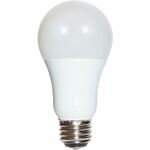 Satco A19 LED Frosted Bulb - 12 W - 100 W Incandescent Equivalent Wattage - 120 V - 1200 lm - A19 Size - Frosted - White, Warm White Light Color - E26 Base - 25000 Hour - 2700&deg;K Color Temperature - 80 CRI - 220&deg; Beam Angle - 1 Each SDNS9316