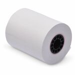 Business Source Thermal Printing Paper Rolls - Unperforated - White - 50 / Carton BSN01009