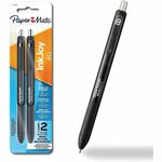 Paper Mate InkJoy Gel Pen - 0.7 mm Pen Point - Retractable - Black Ink - Gel-based - Writing, Home, Office, School - 2 / Pack PAP1951634A