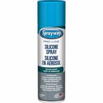 Sprayway Silicone Release Agent - For Multi Surface - Spray - 11 fl oz (0.3 quart) - Solvent Scent - Recommended For: Grease Remover, Oil Remover, Corrosion Remover - Grease Resistant, Film-free, Quick Drying, Non-staining, No-wax, Residue-free, Non-stick CGCSW945