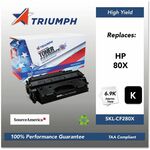 SKILCRAFT&reg; Remanufactured High (XL) Yield Laser Toner Cartridge - Alternative for HP 80X (CF280X) - Black - 1 Each - 6900 Page SKLCF280X