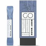 Go Essentials Travel-Size Body Wash Packets - Bamboo Forest Scent - 0.37 fl oz - Body, Hotel, Spa, Skin, Gym - Moisturizing - Blue - Sulfate-free, Paraben-free - 20 / Pack GMHBW20