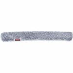 Rubbermaid Commercial HYGEN Microfiber Glass Washer - For Squeegee - Gray - MicroFiber - 0.6" Height x 4.3" Width x 24.5" Length - 1 Each RCP2221959