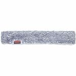 Rubbermaid Commercial HYGEN Microfiber Glass Washer - For Squeegee - Gray - MicroFiber - 0.6" Height x 4.3" Width x 20.4" Length - 1 Each RCP2221960