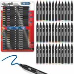 Sharpie Creative Markers - Bullet Marker Point - Assorted Ink - Multipurpose - 36 / Pack SAN2221923
