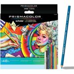 Prismacolor Scholar Colored Pencils - Assorted Lead - 48 / Pack SAN2226799