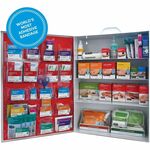 Aero Surefill Metal First-Aid Cabinets - 857 x Piece(s) - 22.5" Height x 5.5" Width15.5" Length - Metal Case - Blue, White - 1 Each AERSF150BMT