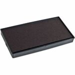 COSCO 2000 Plus Stamp No. 20 Replacement Ink Pad - Black Ink - 1 Each COS065465