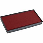 COSCO 2000 Plus Stamp No. 20 Replacement Ink Pad - Red Ink - 1 Each COS065467